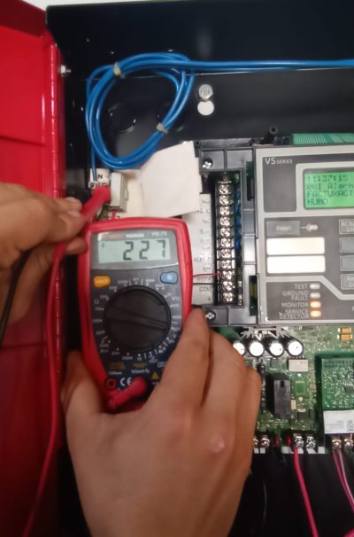 sistemas de control de incendios